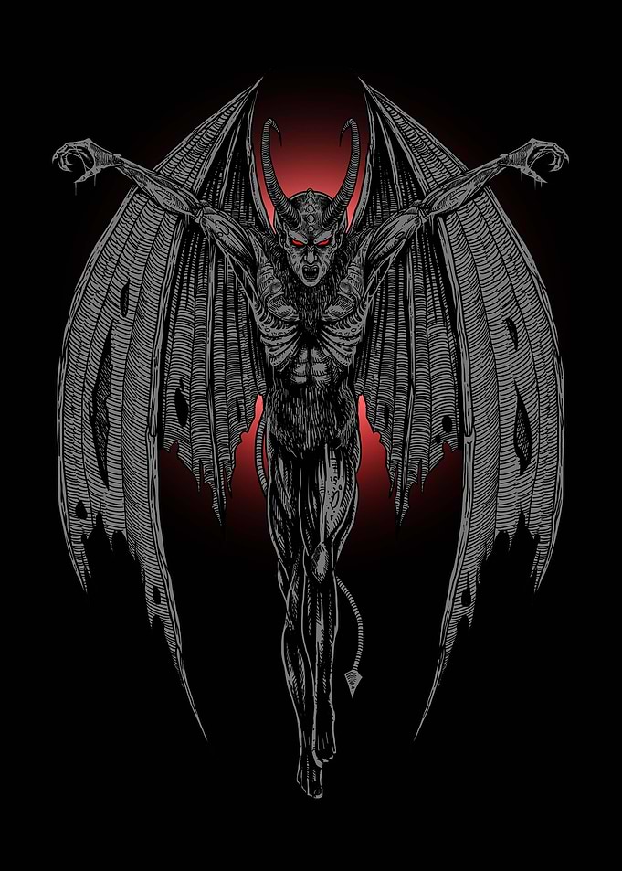 Demon with Wings