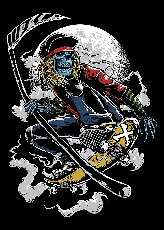 Grim Reaper Skateboarding