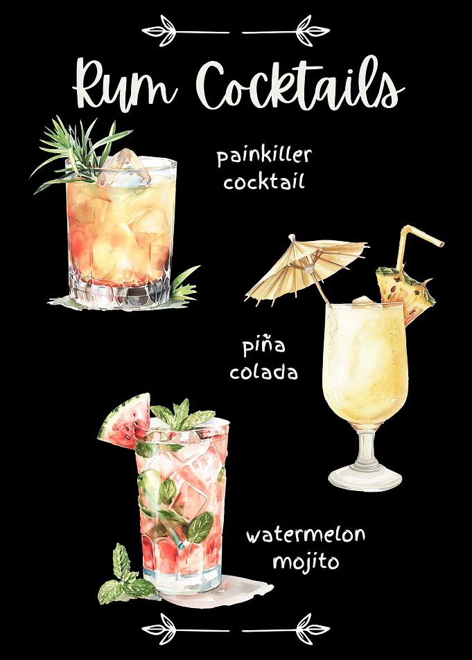 Rum Cocktails No 2