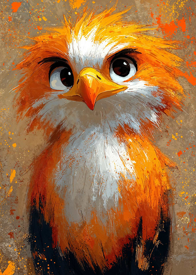 Cute Cartoon Bird