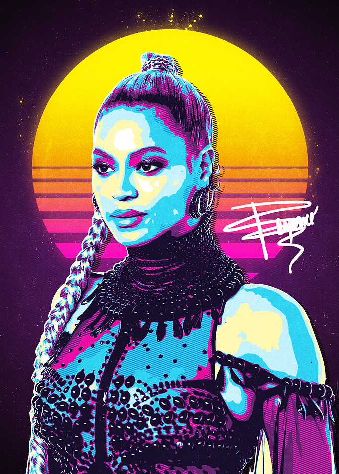 Beyoncé Retro Pop Art