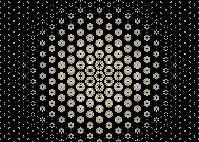 Honeycomb Geometric Pattern