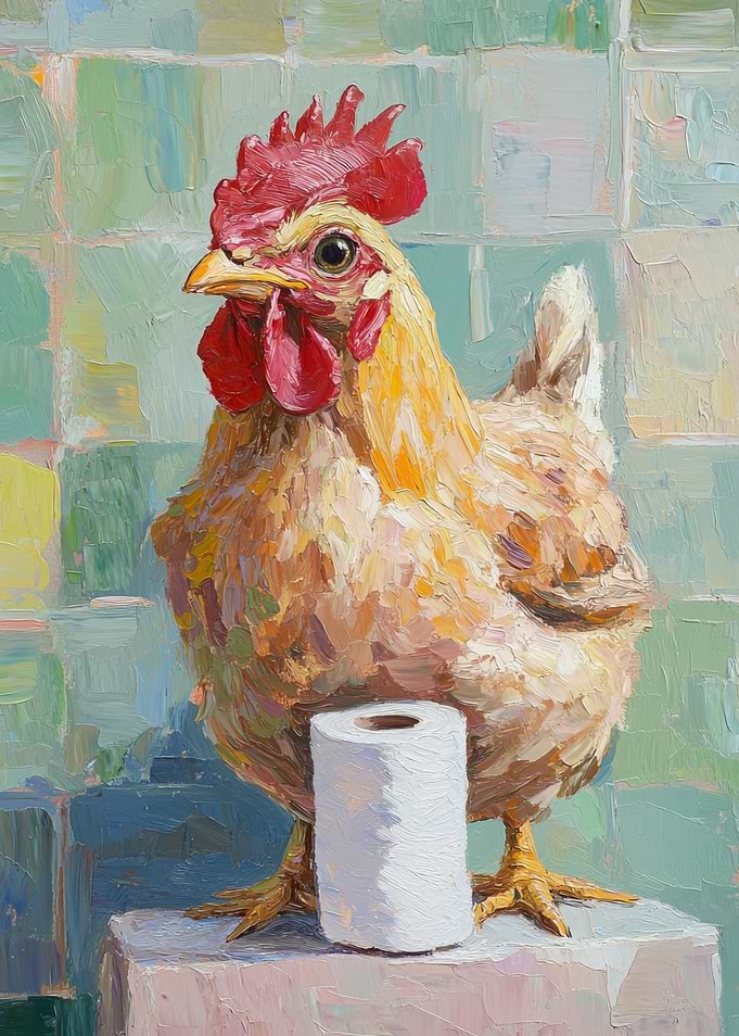 Chicken and Toilet Paper