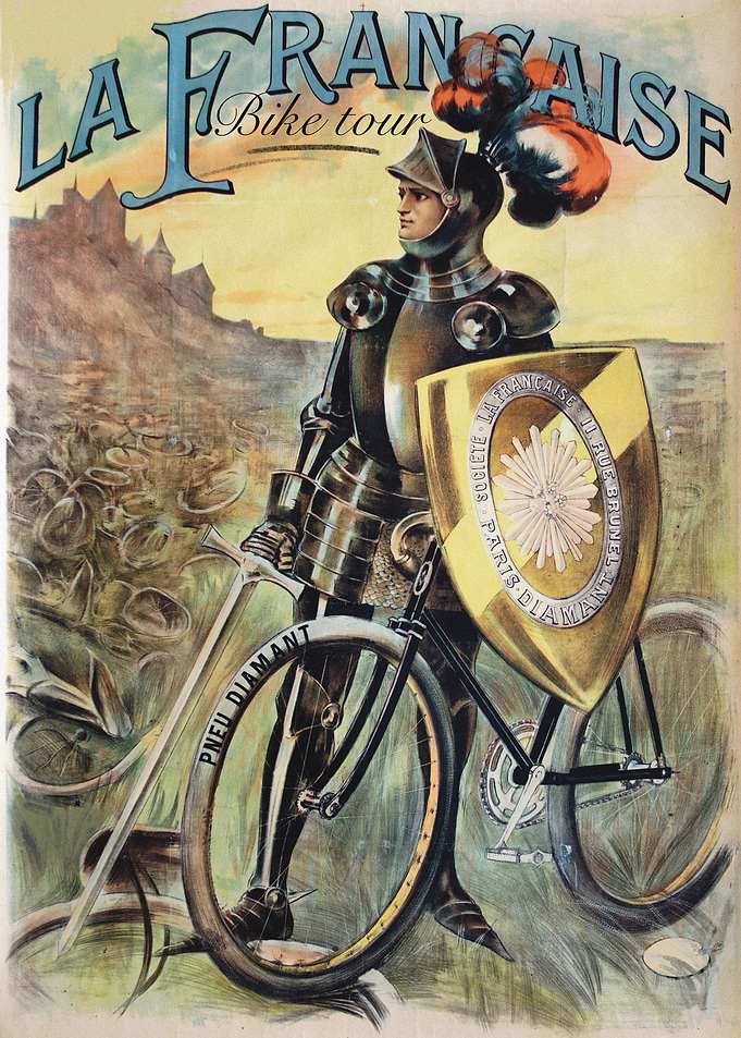 La Française Bike Tour Poster