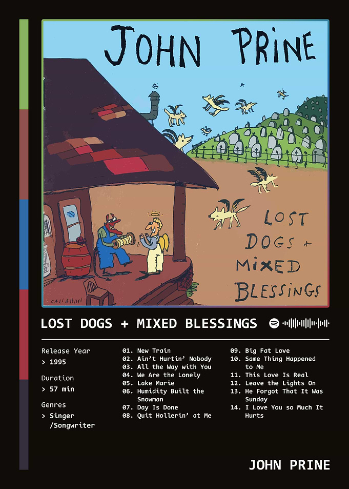 Lost Dogs + Mixed Blessings (1995) Album by John Prine