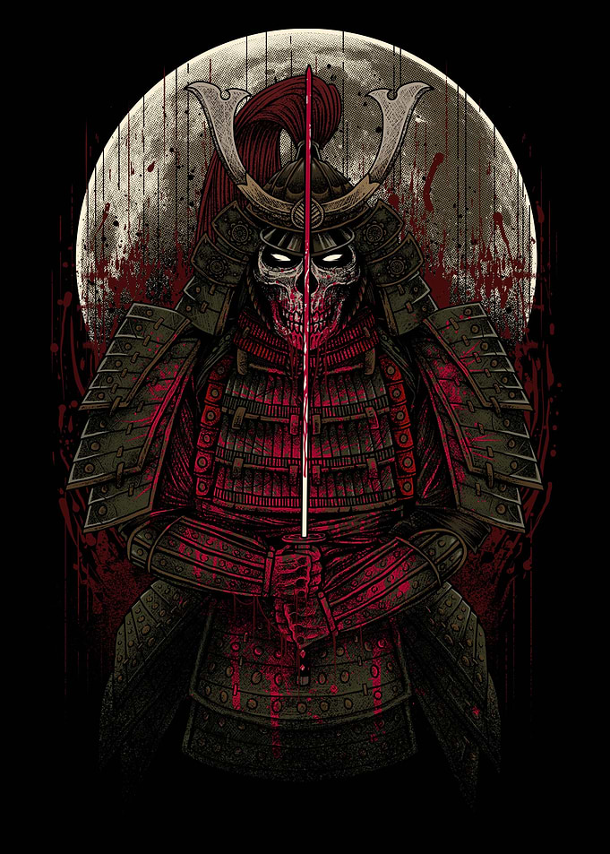 Samurai Skull Warrior