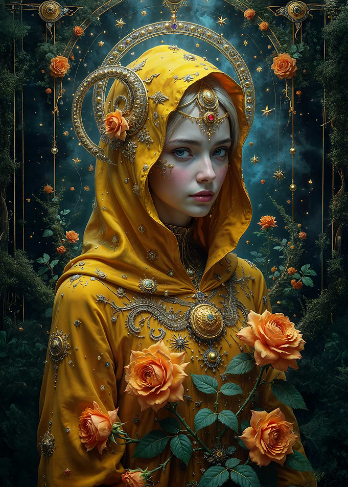 Golden Celestial Woman