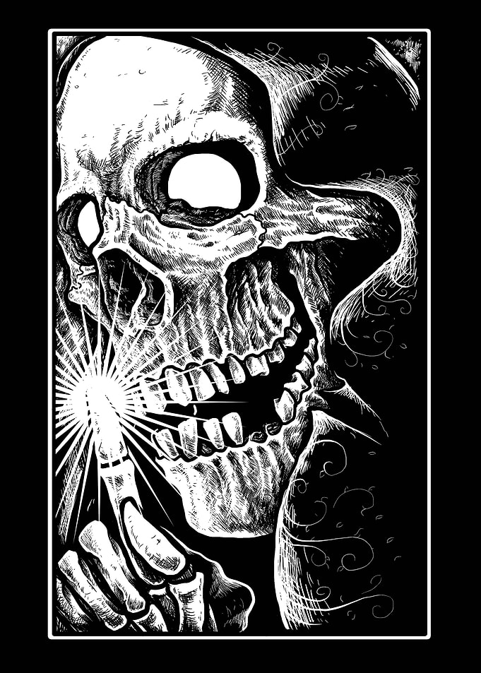 Grim Reaper Skull