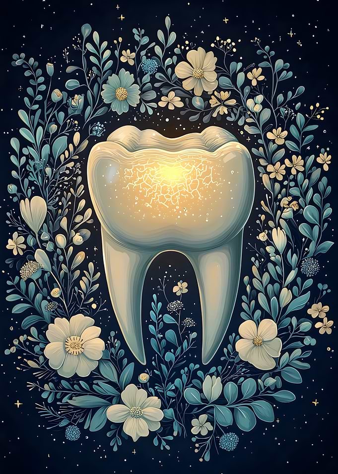 Floral Glow Tooth