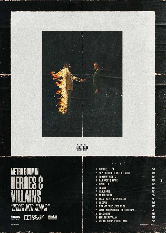 Metro Boomin Heroes & Villains