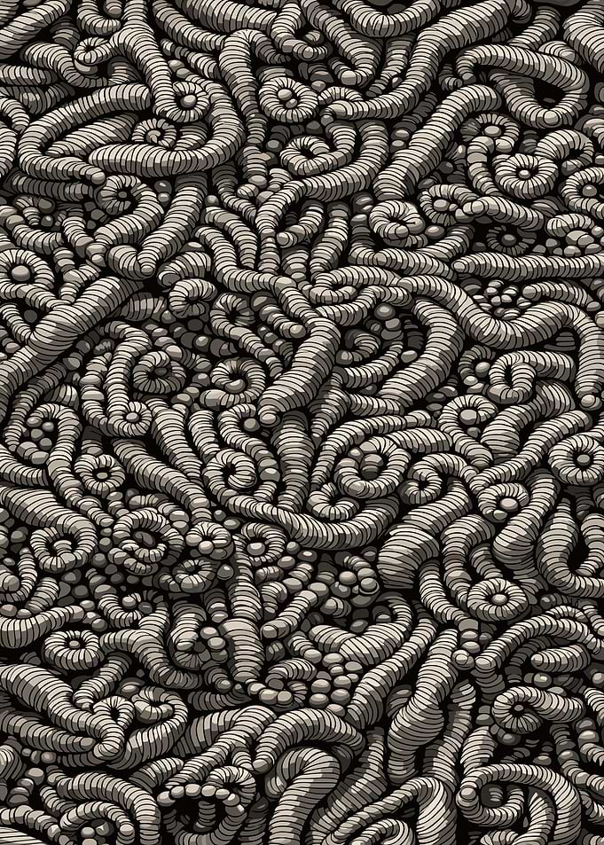 Abstract Organic Pattern
