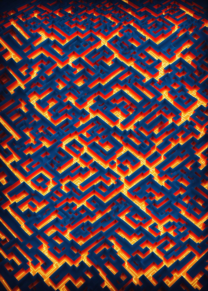 Neon Maze