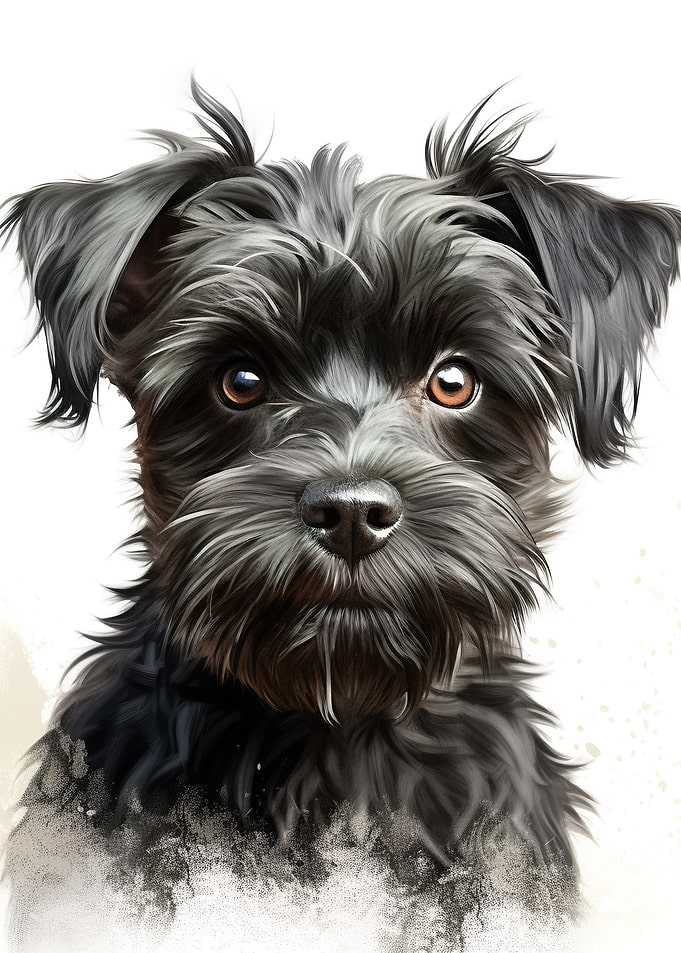 Black Yorkshire Terrier