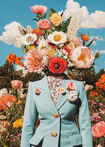 Floral Headpiece Fashion