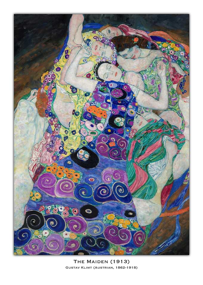 Gustav Klimt's The Maiden
