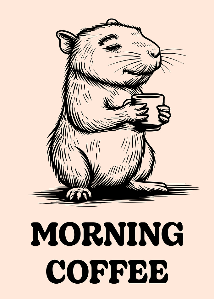 Good Morning Coffee Marmot
