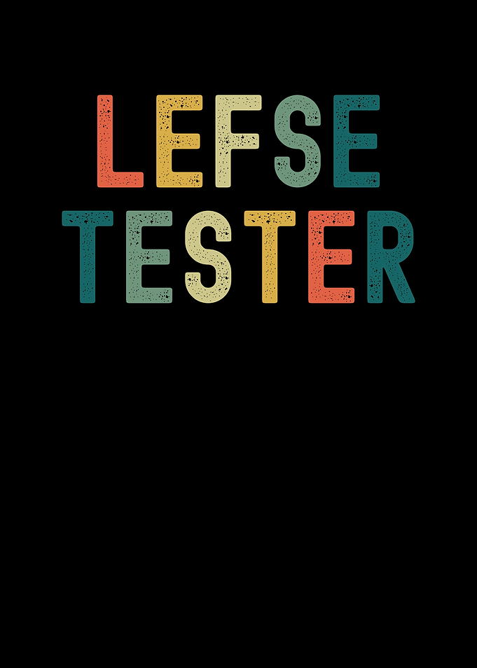 Lefse Tester Vintage Design