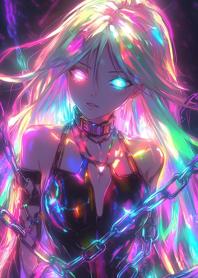 Chained Anime Girl