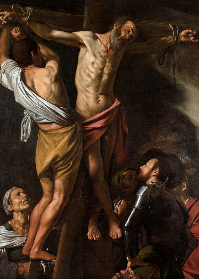 Crucifixion of Saintg Andrew - Caravaggio
