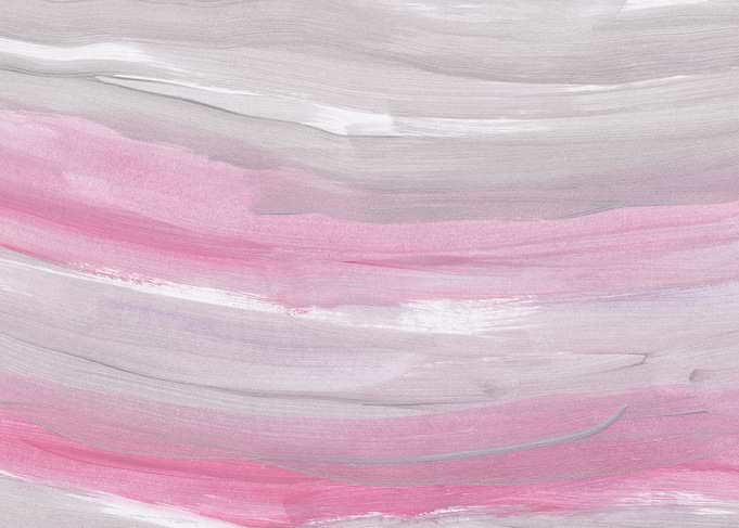 Blush and Gray Brushstroke Waves 1