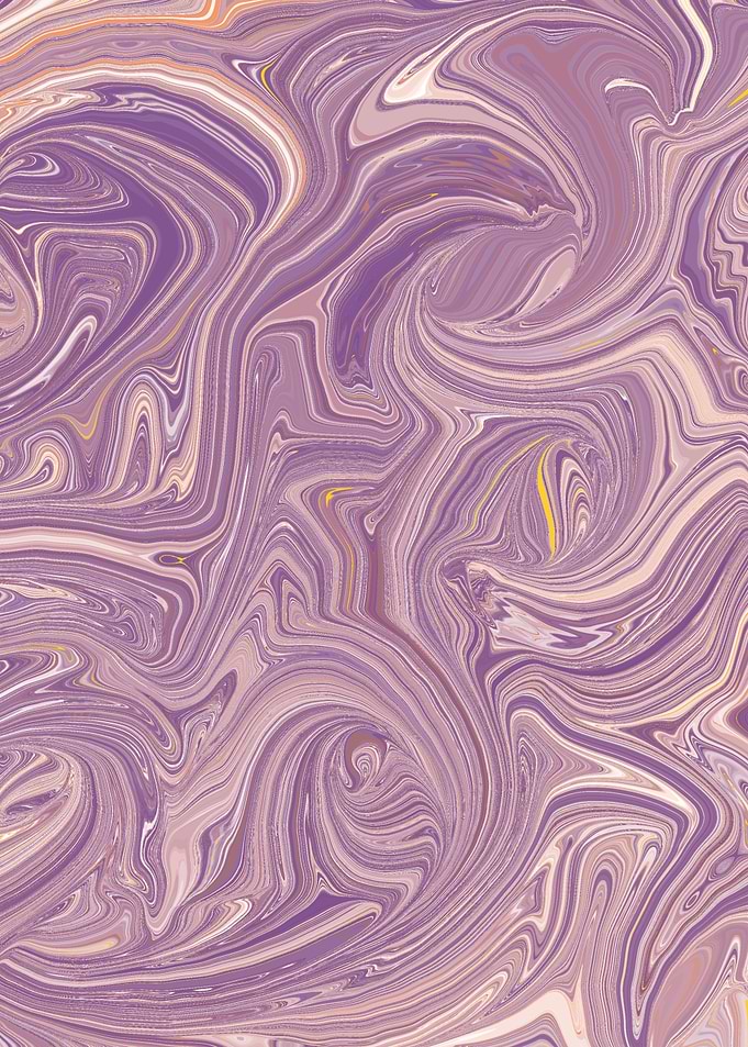 Purple Swirl Abstract Art