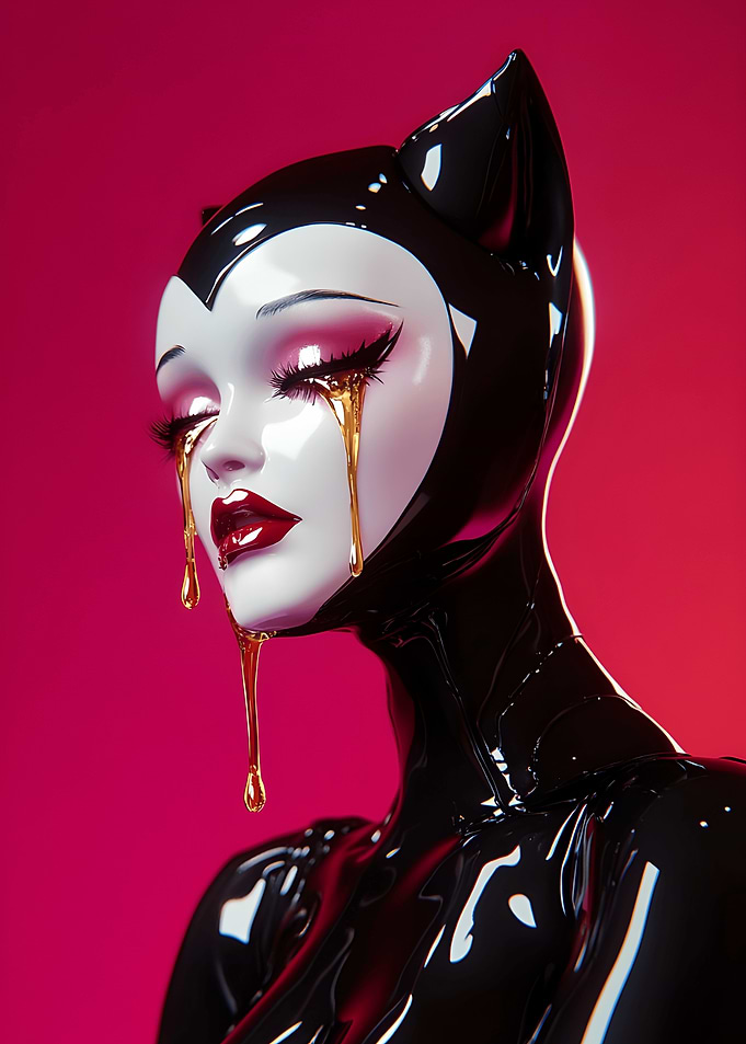 Golden Tears Catsuit