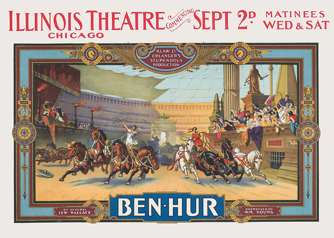 Ben-Hur Theatre Poster
