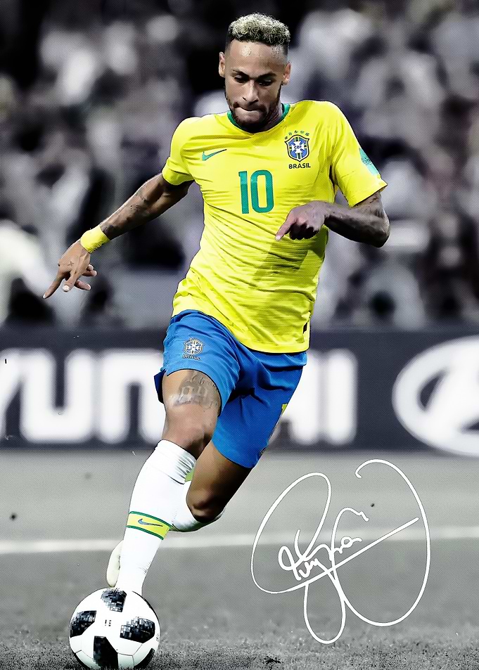 Neymar Jr. Brazil Soccer