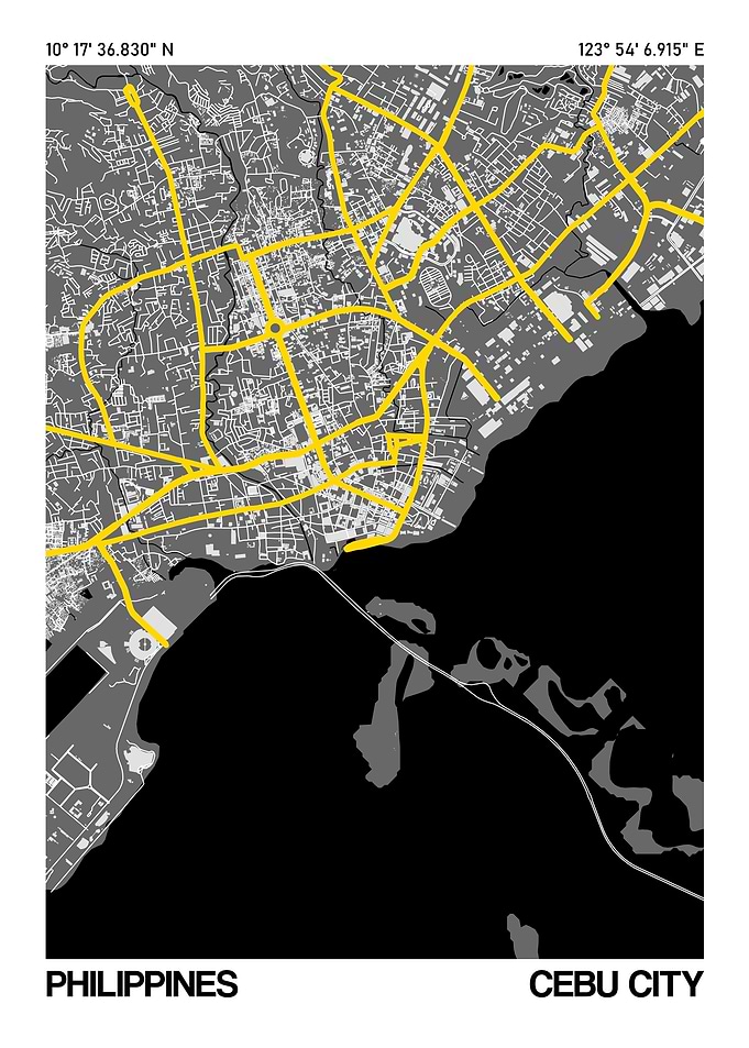 Cebu City Street Map