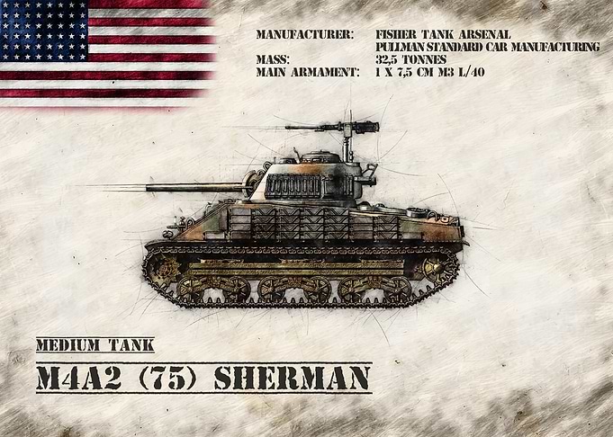 M4A2 Sherman