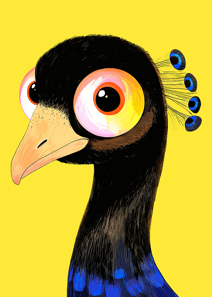 Peacock Portrait