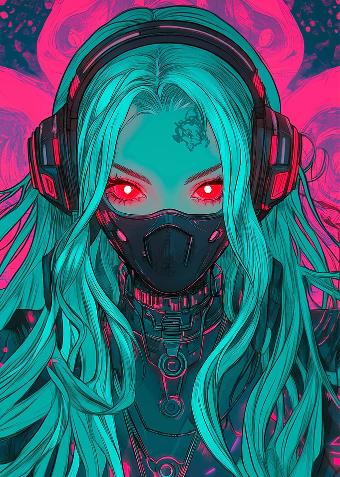Cyberpunk Anime Girl