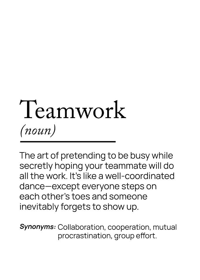 Teamwork Definition