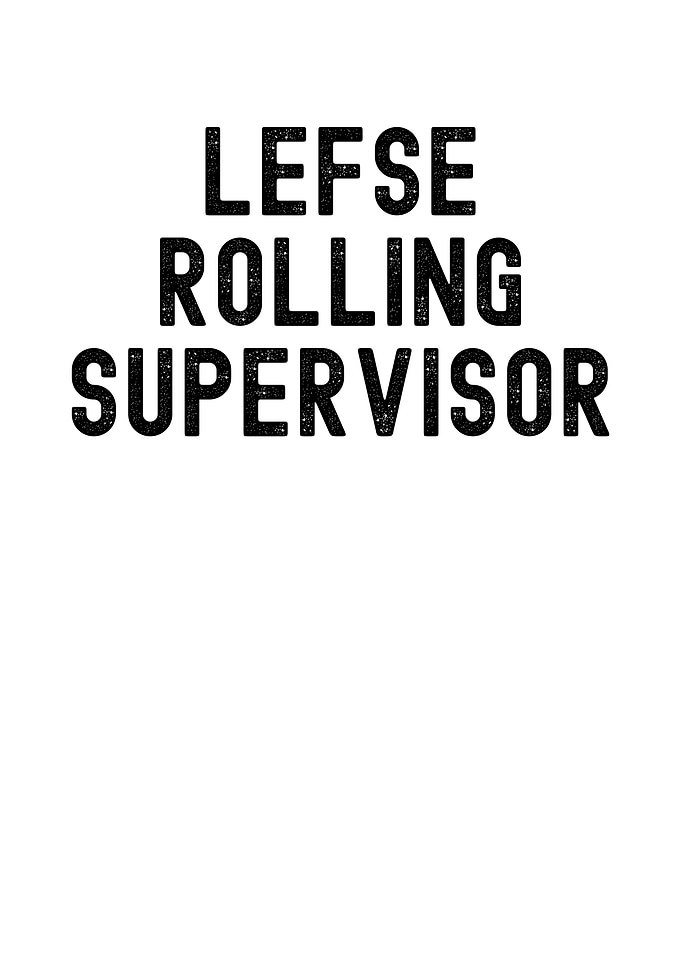 Lefse Rolling Supervisor