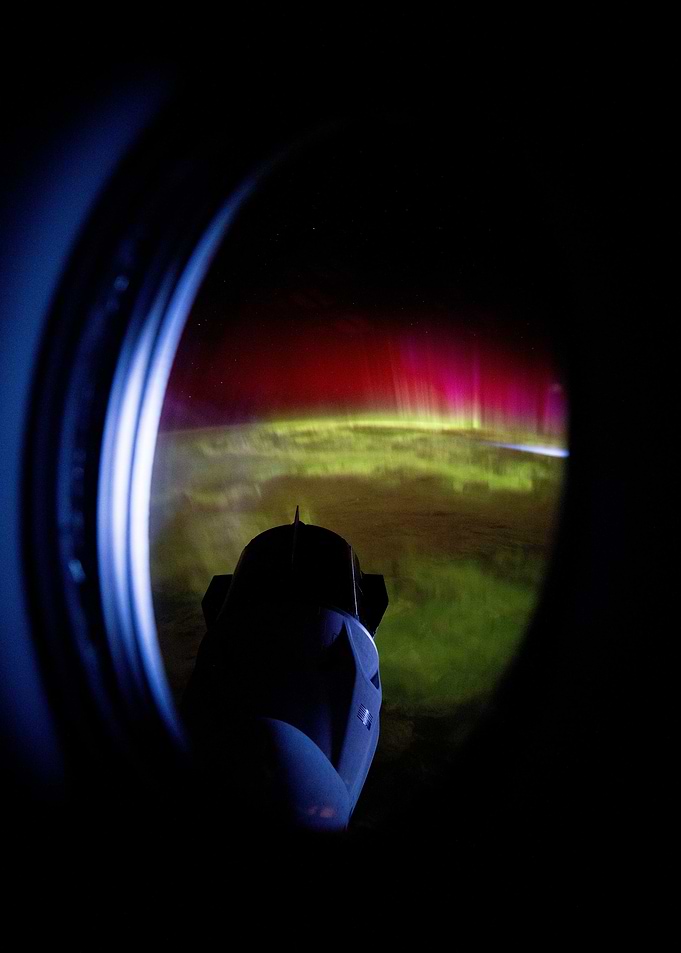 Aurora Borealis from Space