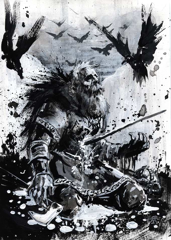 Viking Warrior Fallen