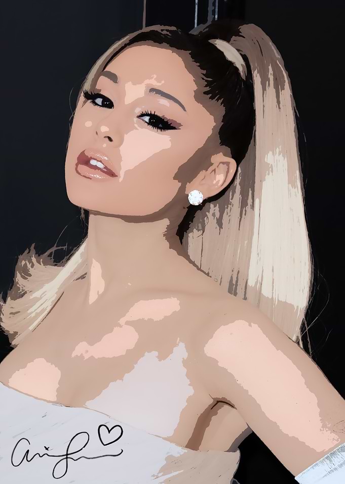 Ariana Grande Pop Art