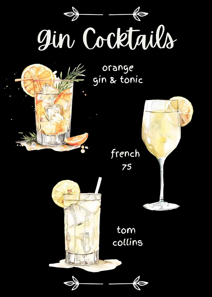 Gin Cocktail Collection