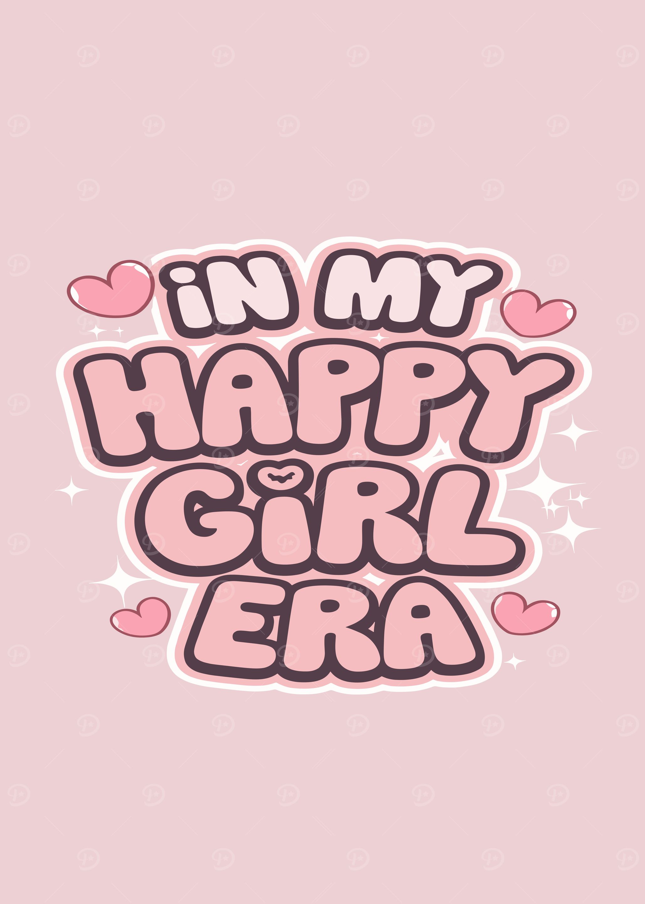 Happy Girl Era Graphic