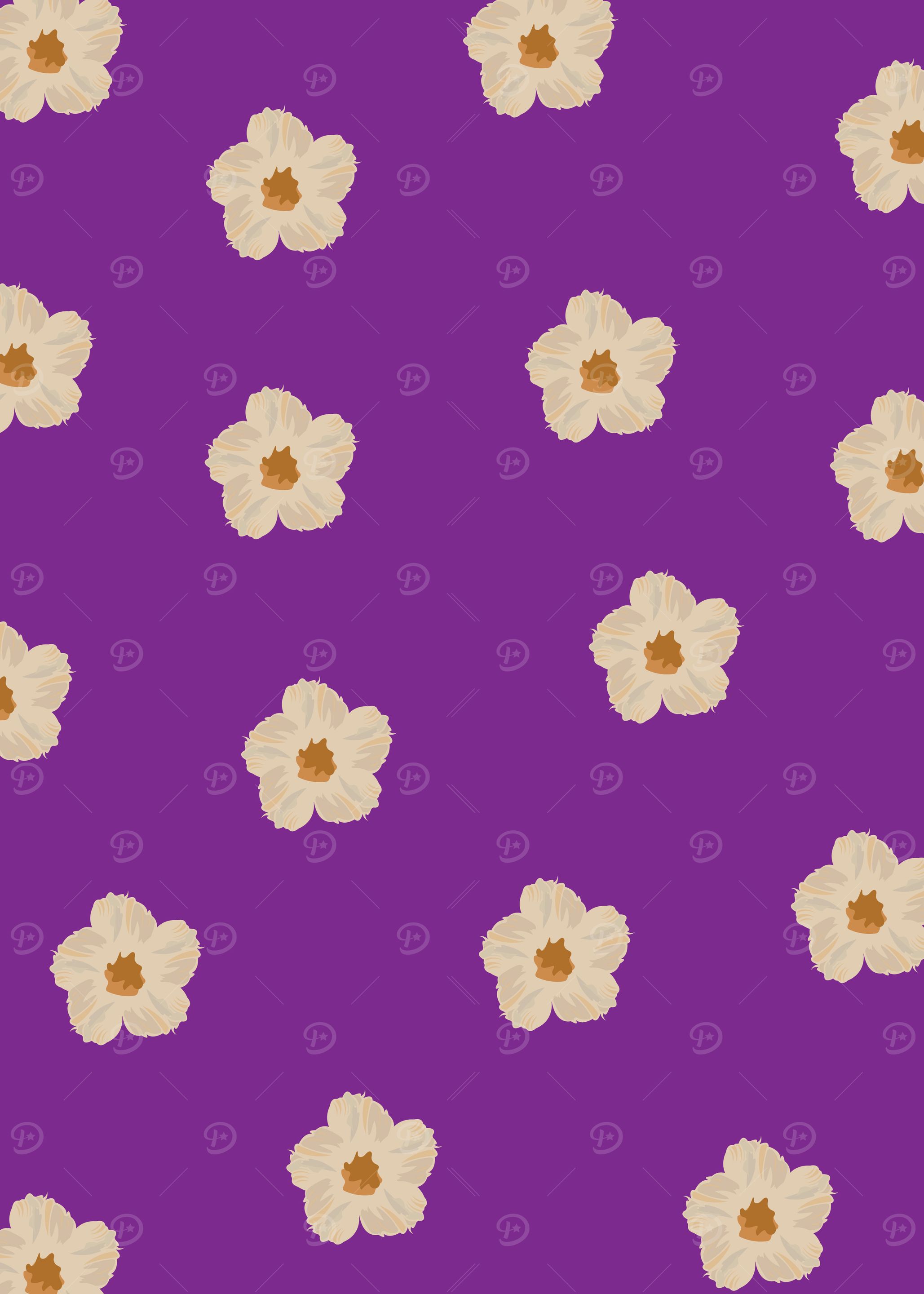 Purple Floral Pattern