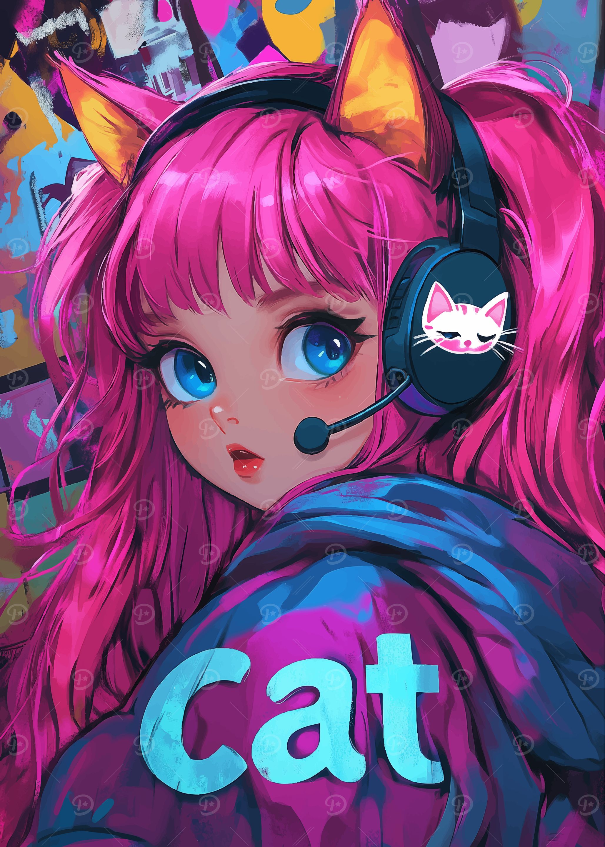 Anime Cat Girl