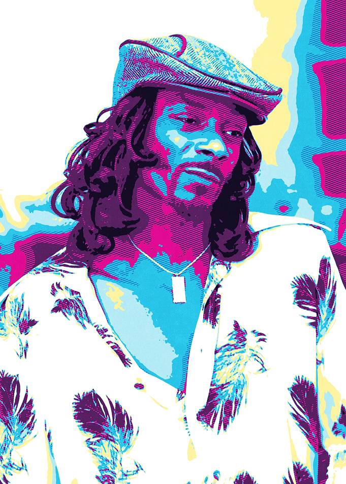 Snoop Dogg Pop Art Portrait