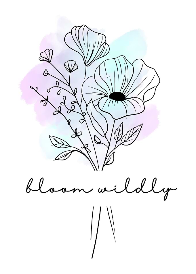 Bloom Wildly Floral Art