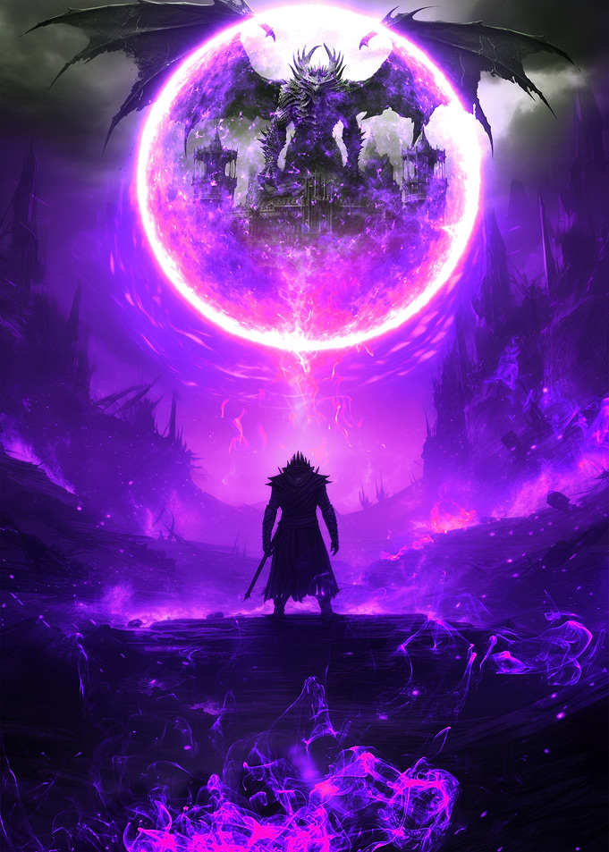 Dark Fantasy Dragon & Warrior 2