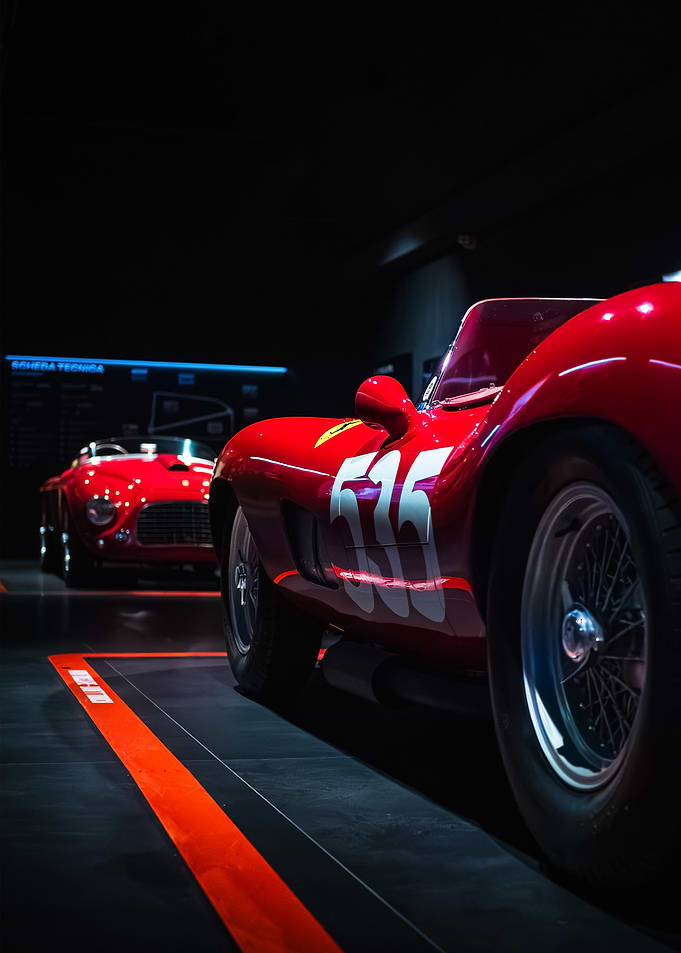 Red Classic Ferrari 315 S