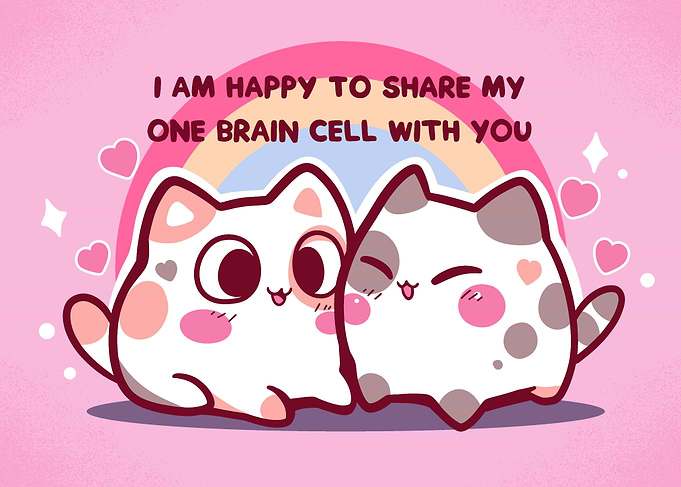 Happy to share my brain cell