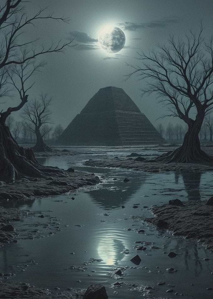 Moonlit Pyramid