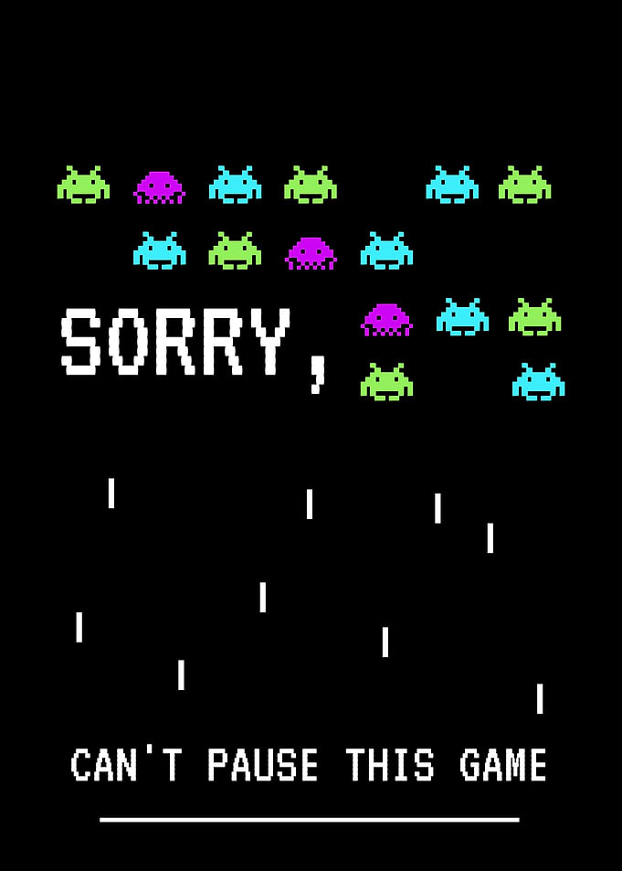 Space Invaders Game Over