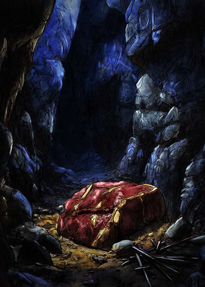 Treasure Chest in Cave