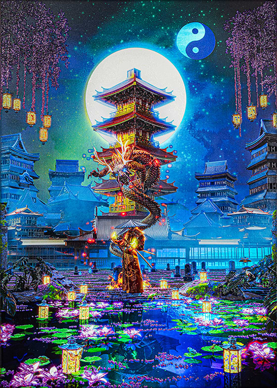 Moonlit Ascent